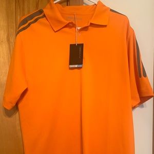 Nike Golf Mens Orange Medium Polo Shirt